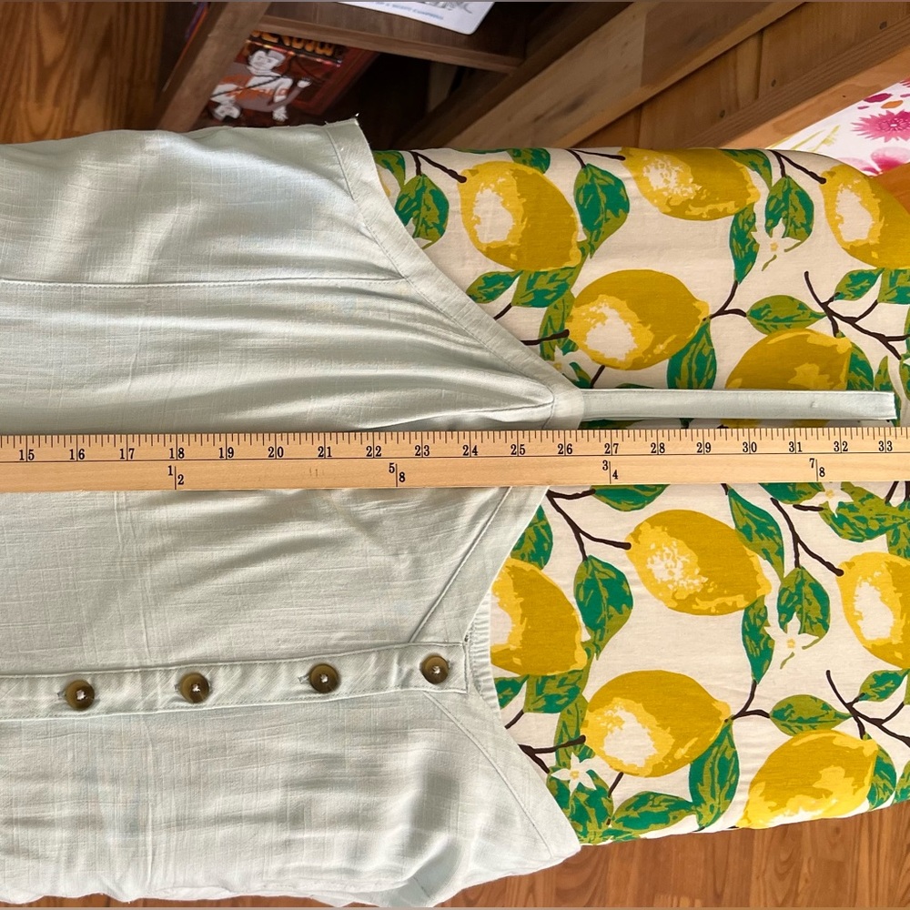 Torrid Fit And Flare Rayon Slub Button-Front Cami - Picture 7 of 7